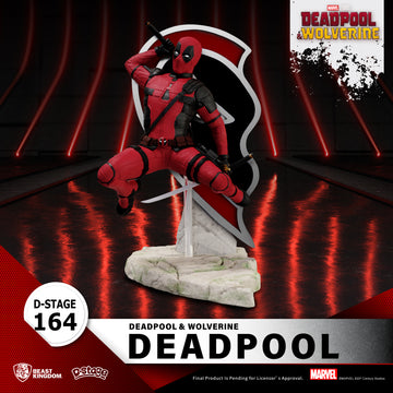 Beast Kingdom DS-164-Deadpool & Wolverine-Deadpool Diorama Stage D-Stage Figure Statue